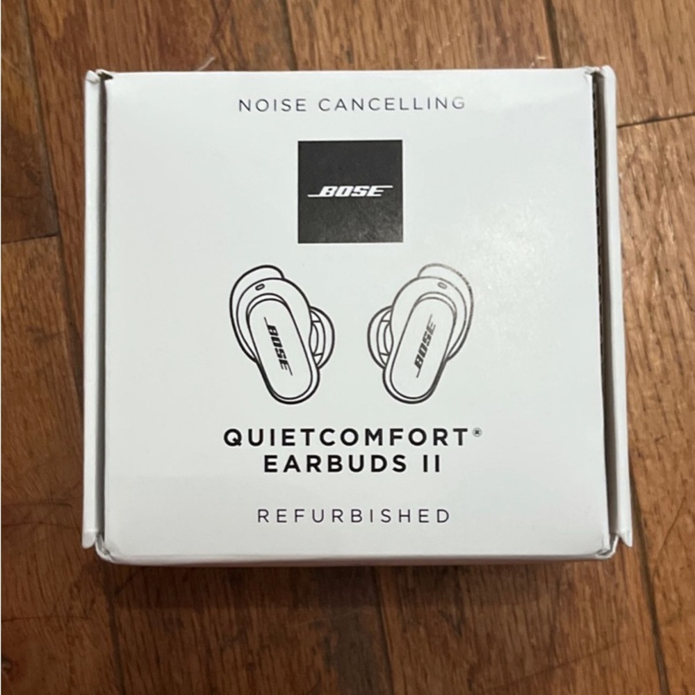 Bose quiet comfort II noise cancelling earbuds